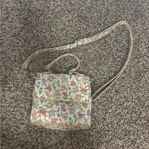 Floral Print Crossbody Bag